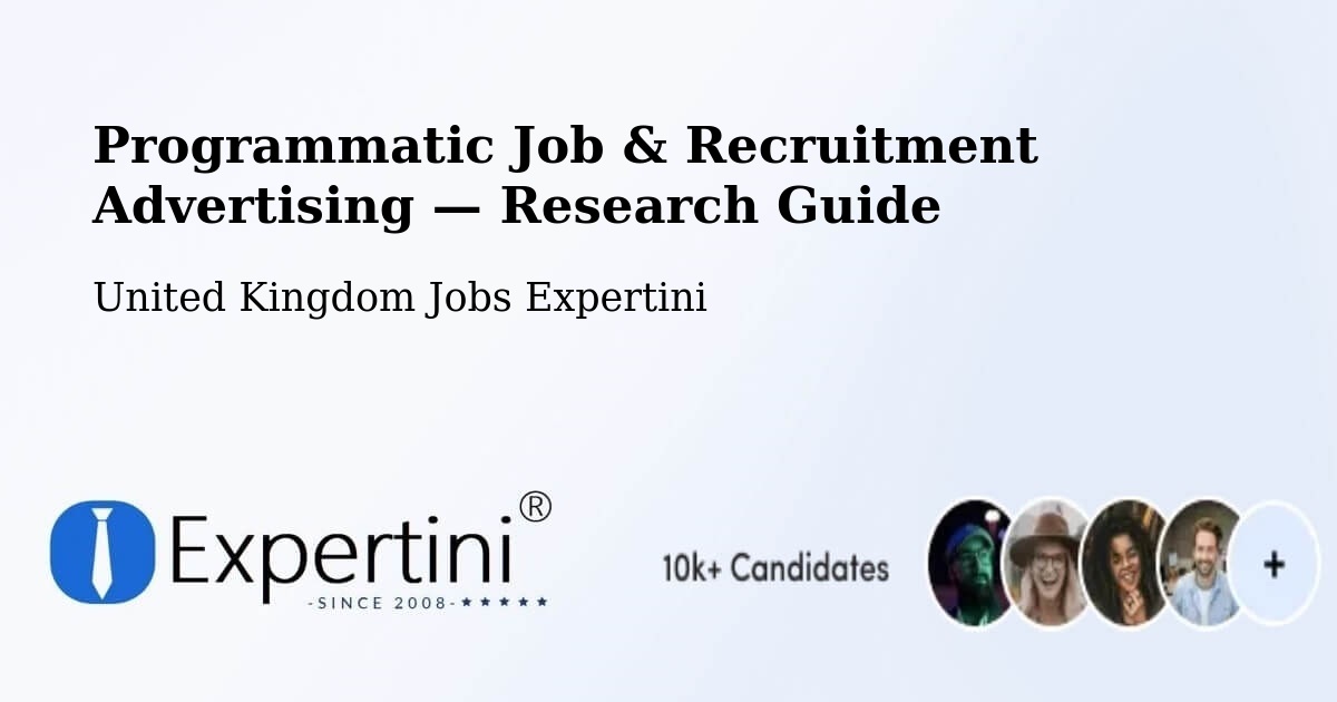 Programmatic Job & Recruitment Advertising — Research Guide – Podington