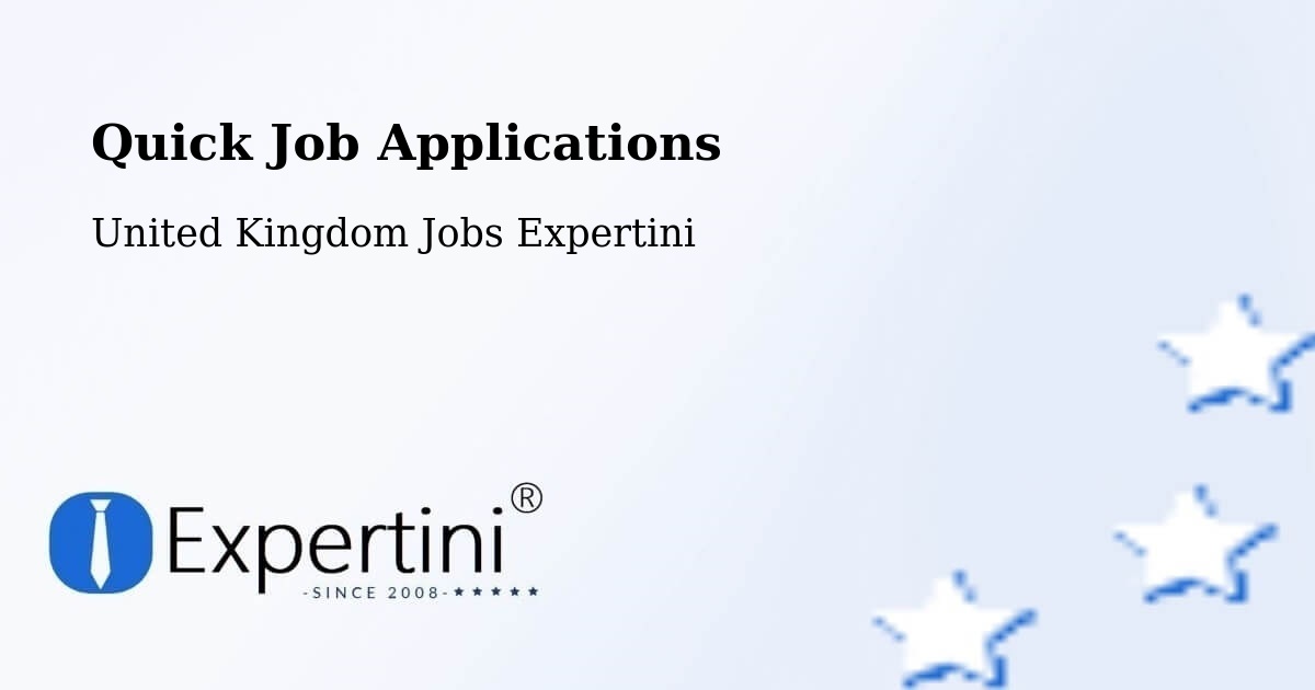 Quick Apply Feature – Podington - United Kingdom Jobs Expertini