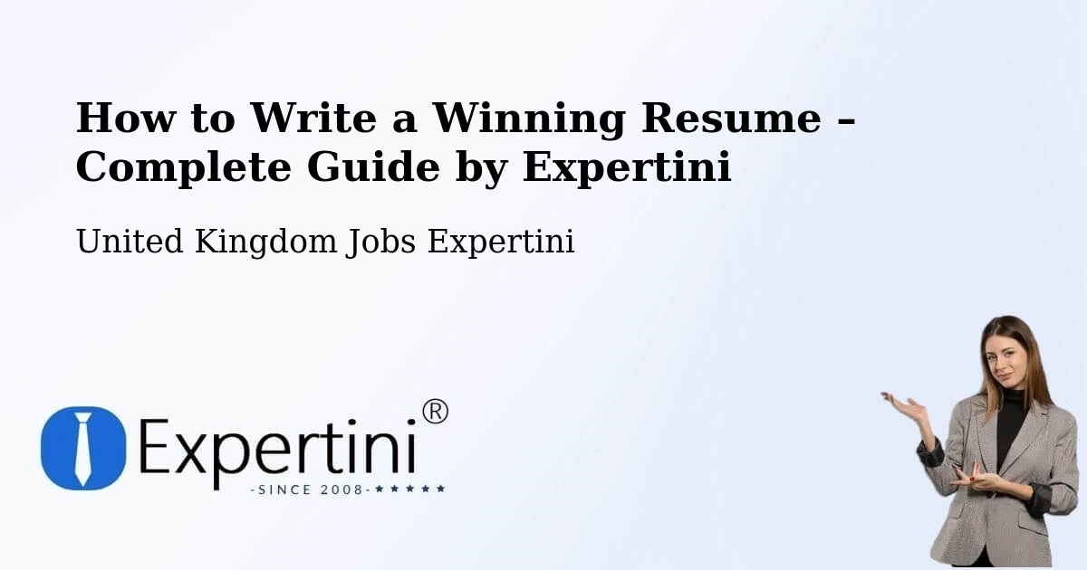 Resume Writing Guide for Job Seekers – Podington - Podington, United Kingdom Jobs Expertini