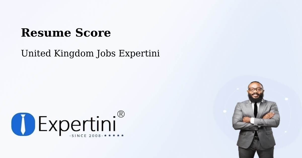 Resume Score & Job Description Match Tool – Podington - United Kingdom Jobs Expertini